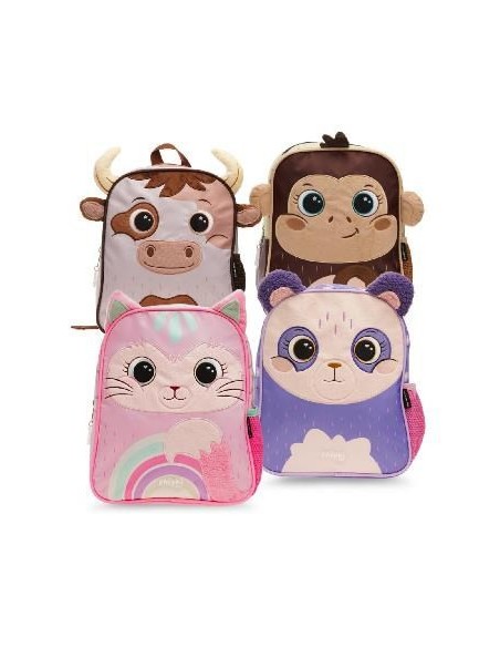 Mochila 12" Infantil Animalitos 126101 Phi Phi