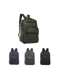 Mochila 40x27cm Pierre Cardin Division Principal  3 Bolsillos Frontales  Correa Regulable  Asa Superior  Bolsillos Laterales