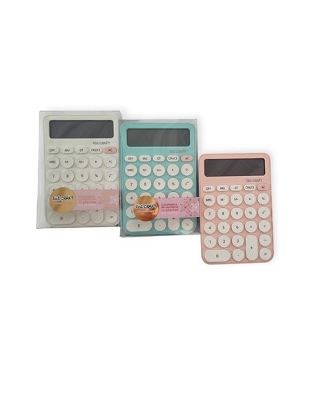 Calculadora 12 Digitos Ibicraft 073130 Ibi01