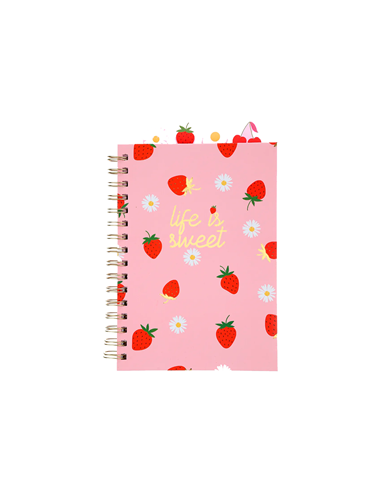 Cuaderno 21x15cm T/d C/4 Separadores Bb-02346 Sf01