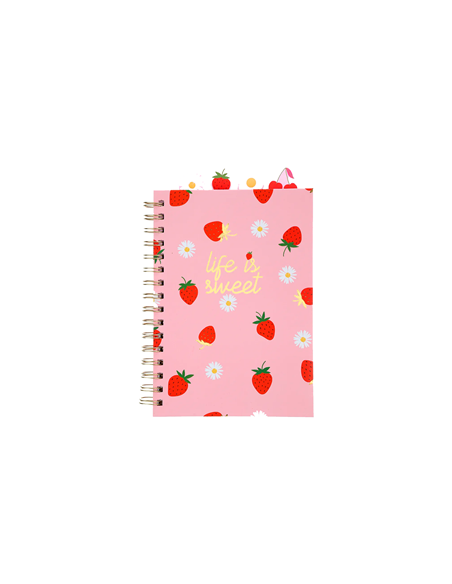 Cuaderno 21x15cm T/d C/4 Separadores Bb-02346 Sf01