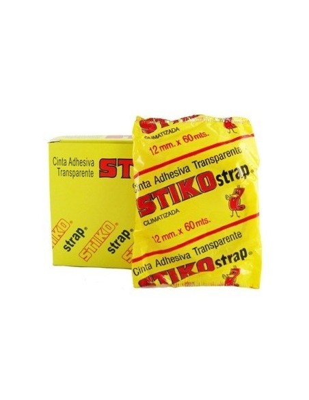 Cinta Adhesiva 12x60 Mts Stiko S58664(b72/12)