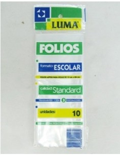 Folio N.3 X10 Unid. Standard Luma 30-05(b:120/12)