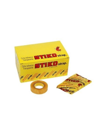 Cinta Adhesiva 18x25 Mts Stiko Strap S58964 (b96/12)