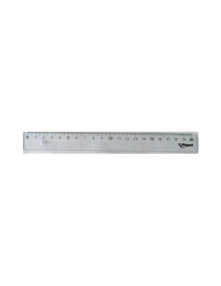 Regla 20cm Cristal Maped 146810  Map01 (b20)