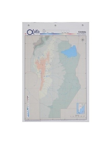 Mapa Cordoba Fis/pol N.5 5240873 Alfa Gloss (b20)