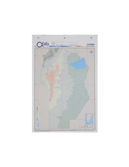 Mapa Cordoba Fis/pol N.5 5240873 Alfa Gloss (b20)