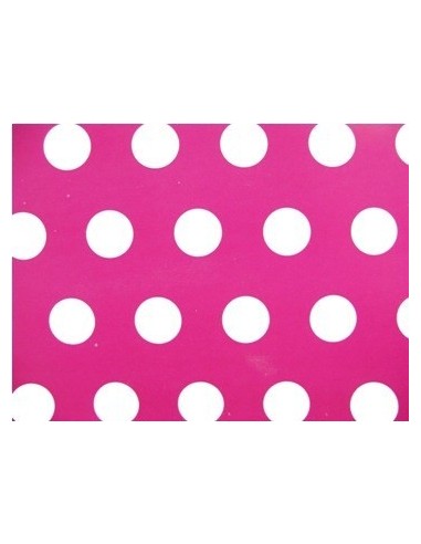 Papel Forrar Lunares Rosa Luma (100/10)