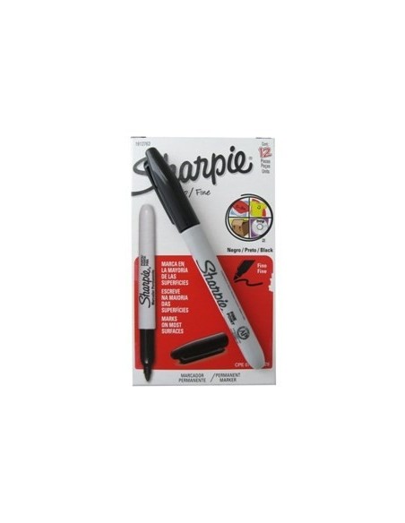 Marcador Perm. Fino Negro Sharpie 1812763-2102504 New02 (b12)