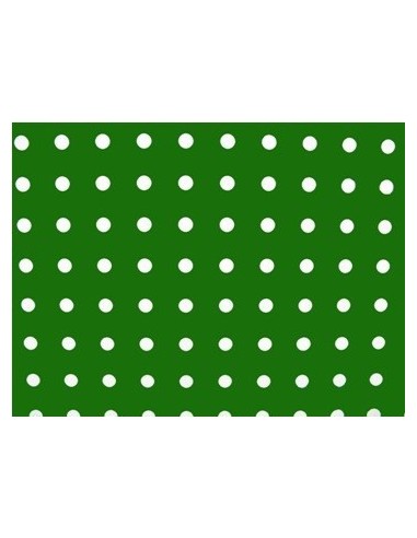 Papel Forrar Lunares Verde 35-03 Muresco/luma (100/10)