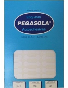 Etiquetas 10x35mm Caja Pegasola Art.3019 (b100)