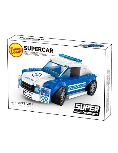 Auto Puzzle 3d Supercar 103pcs Ft931 Ck01