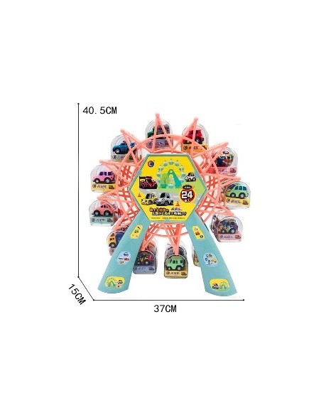 Autos 5cm Pullback Metal En Cajita Ft806 Ck01