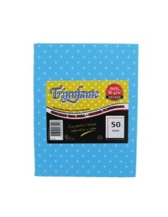 Cuaderno  50hj T/d Ray Lunares Celeste 435126 Triunfante Tec02 (b5)