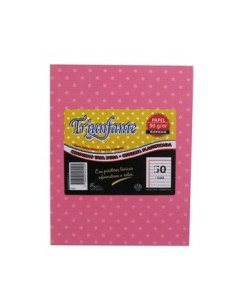Cuaderno  50hj T-d Ray Lunares Rosa 445125 Triunfante Tec02 -b5-