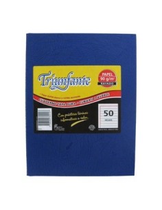 Cuaderno  50hj T/d Ray Arana Azul 355127 Triunfante Tec02 (b5)