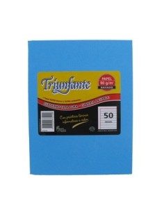 Cuaderno  50hj T/d Ray Arana Celeste 335129 Triunfante Tec02 (b5)