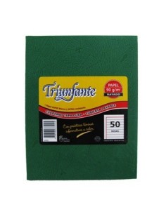 Cuaderno  50hj T/d Ray Arana Verde 375125 Triunfante Tec02 (b5)