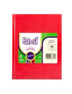 Cuaderno  84hj T/d Ray Arana Rojo Potosi 366116 Tec02 (b60/5)