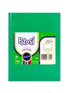 Cuaderno 42hj T/d Ray Arana Verde Potosi 375118 Tec02 (b90)