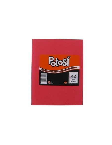 Cuaderno 42hj T/d Ray Arana Rojo Potosi 365119 Tec02 (b90)