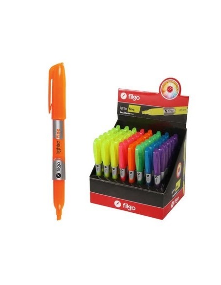 Resaltador Fino P/bis. Naranja Filgo Slf-c12-206 Fil01 (b12)