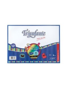 Block Dibujo N.5 Blanco X20hj Triunfante 277122 Tec02 (b60)