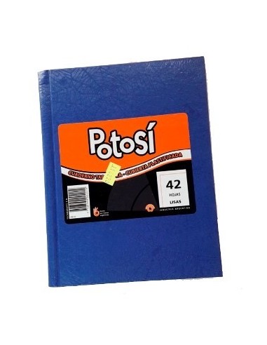 Cuaderno 42hj T/d Liso Arana Azul Potosi 002014 Tec02 (b90)