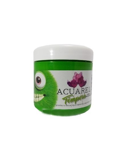 Tempera Pote Verde Acuarel 250grs 2500060 Mg01