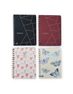 Cuaderno C/esp. 15x21 80hj T/semirigida Ray Fantasia 1084-1089-1084-1085-1082 -1090 Rey02