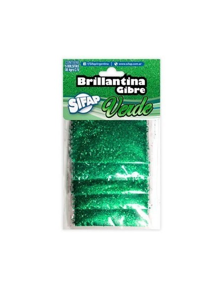Brillantina Gibre Verde X5 997900 Sifap (b20/240)