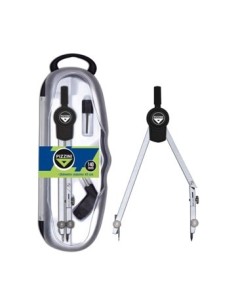 Compas Metal 14cm C/cremallera Pizzini Pk227 Pz01 (b10/120)