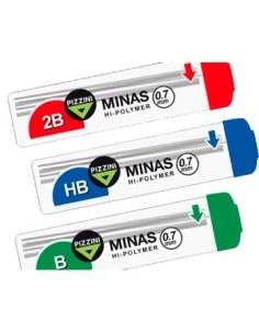 Minas 0.7mm B Pizzini S7300b Pz01 (b12/144)