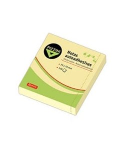 Notas Autoadhesivas 75x75 Amarilla X100hj Pizzini Na7575100 Pz01 (b120/10)