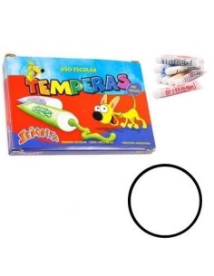 Tempera X10 Blanco 8ml Senorita 103-04 Fap02 (b40)