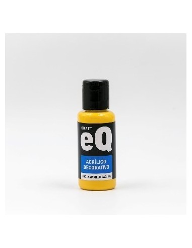 Acrilico Decorativo Amarillo Cadmio 300 50cc Eq Arte