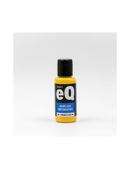 Acrilico Decorativo Amarillo Cadmio 300 50cc Eq Arte