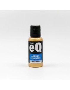 Acrilico Decorativo Dorado Iridiscente 040 50cc Eq Arte