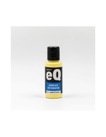 Acrilico Decorativo Amarillo Pastel 307 50cc Eq Arte