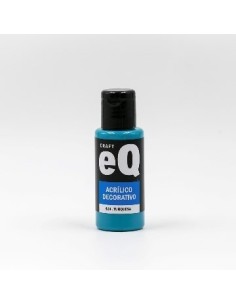 Acrilico Decorativo Turquesa 414 50cc Eq Arte