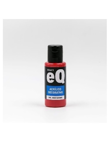 Acrilico Decorativo Rojo Navidad 708 50cc Eq Arte