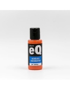 Acrilico Decorativo Naranja 600 50cc Eq Arte