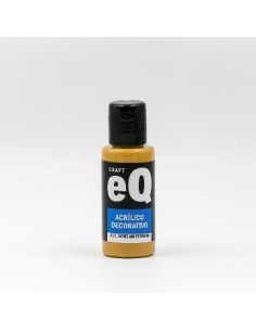 Acrilico Decorativo Ocre Amarillo Ferroso 812 50cc Eq Arte
