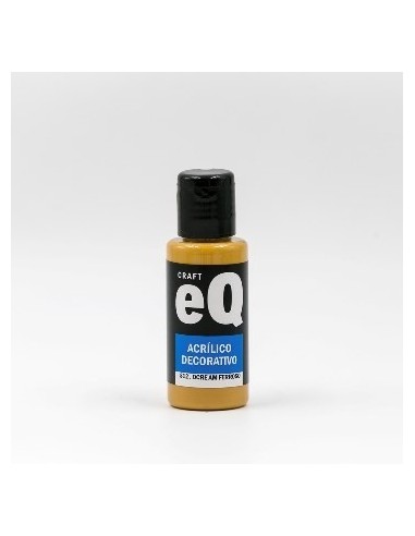 Acrilico Decorativo Ocre Amarillo Ferroso 812 50cc Eq Arte
