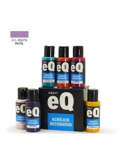 Acrilico Decorativo Violeta Pastel 511 50cc Eq Arte