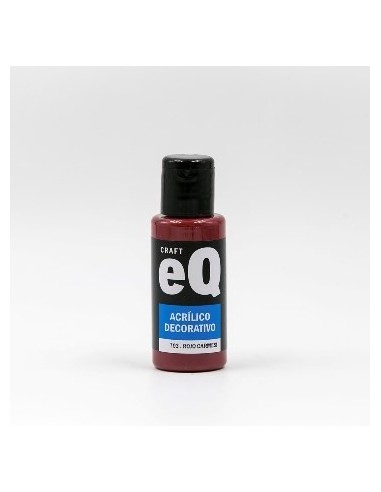 Acrilico Decorativo Rojo Carmesi 703 50cc Eq Arte