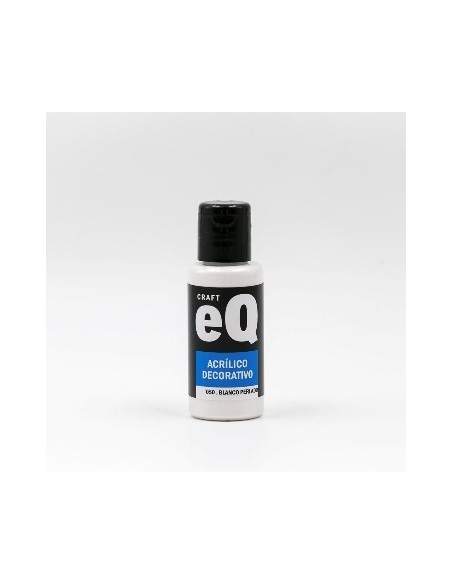 Acrilico Decorativo Blanco Perlado 050 50cc Eq Arte