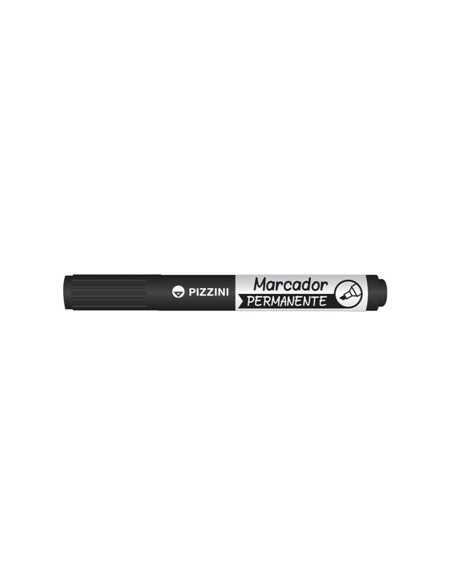 Marcador Perm. P/bis Negro Pizzini 1170ng 1171ng  Pz01