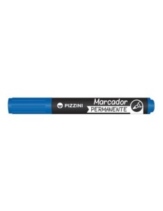 Marcador Perm. P/red Azul Pizzini 1160az Pz01