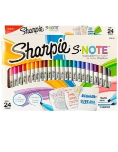 Marcadores X24 S-note Sharpie 2133101 New02